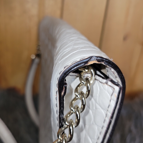 Kate Spade Fiona Harwood Place Shoulder Bag Croc Embossed - Picture 6 of 16